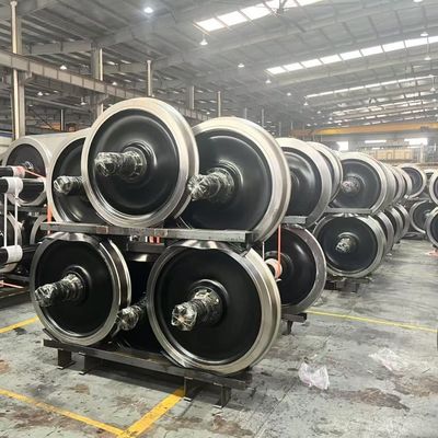 Set di ruote ferroviarie da 1000 mm per vagoni 22.9T