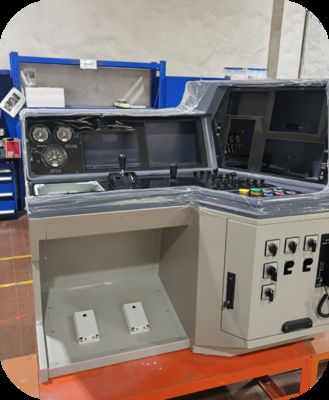 Pannello di controllo cabina locomotiva di manovra per esportazione