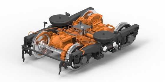 Comprima il calibro 2 Axle Bogie For Metro Vehicle di 1435mm