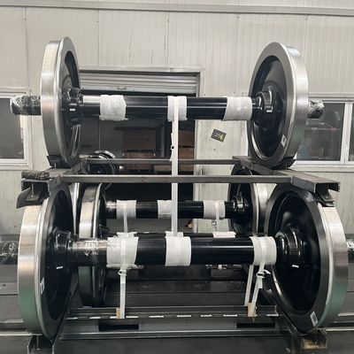 Set di ruote ferroviarie da 1000 mm per vagoni 22.9T